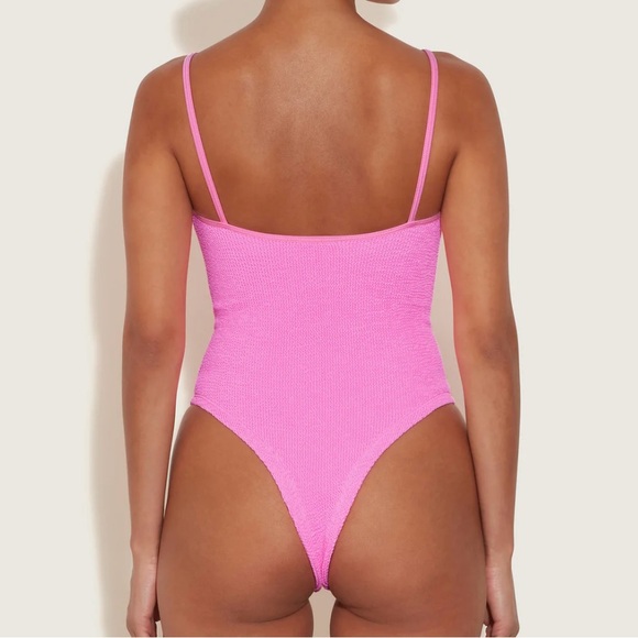 NWT Hunza G Petra one piece in bubblegum - Picture 2 of 5